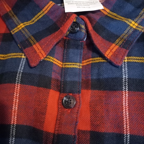 Dickie'sPlaid Flannel Shirt-Women's-SZ 1XL - Picture 3 of 7